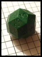 Dice : Dice - DM Collection - Armory Green Kelly Opaque D30 - Ebay Sept 2011